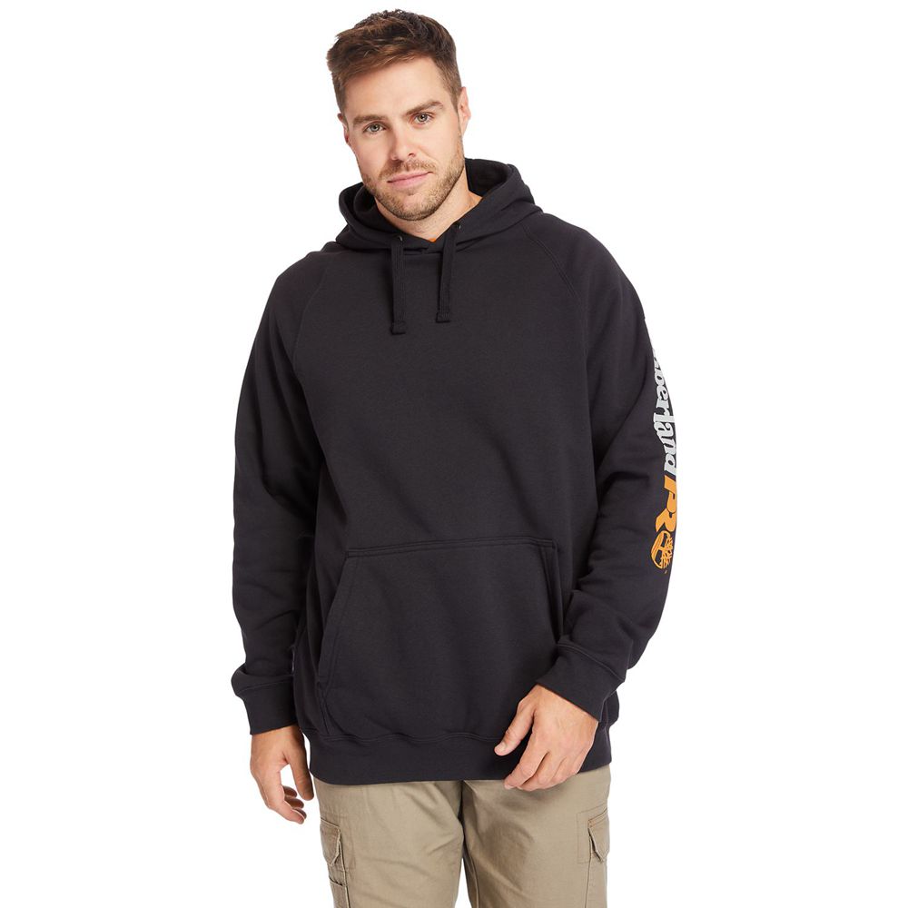 Hanorac Timberland Barbati Negrii - Pro® Big & Tall Hood Honcho Sport Hoodie - Romania - MFSCWO308